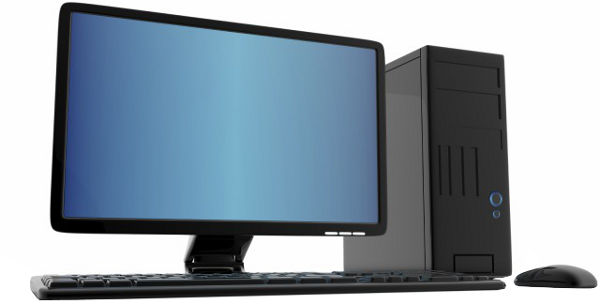 Desktop PC Core i3 3.60GHz 8GB RAM 1TB HDD 19" Monitor