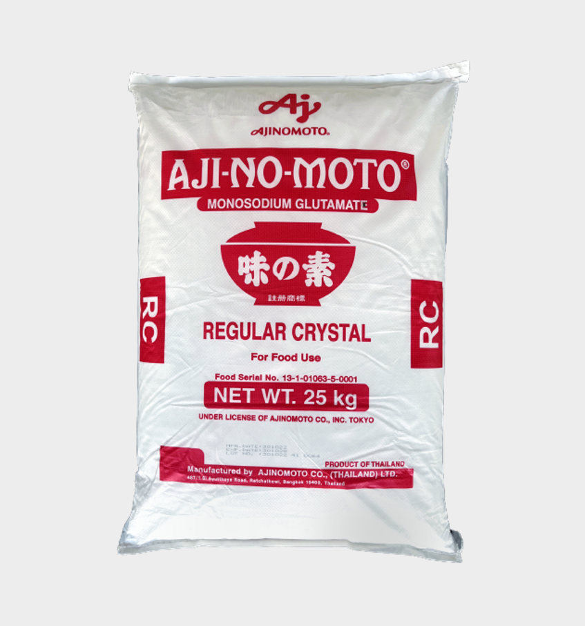 AJI-NO-MOTO®️ 25 KG – Regular Crystal (RC)