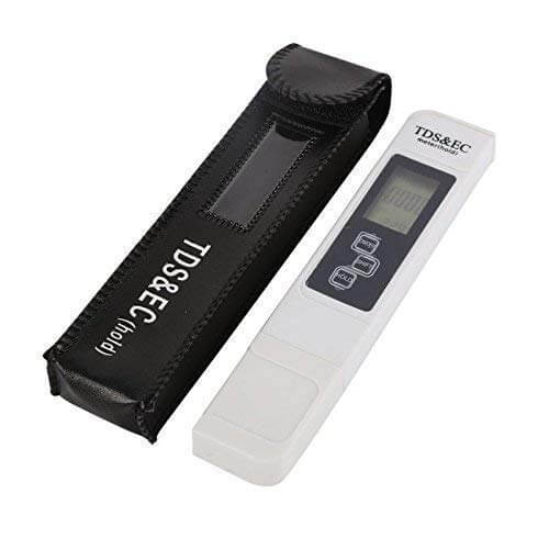 TDS meter with temperature