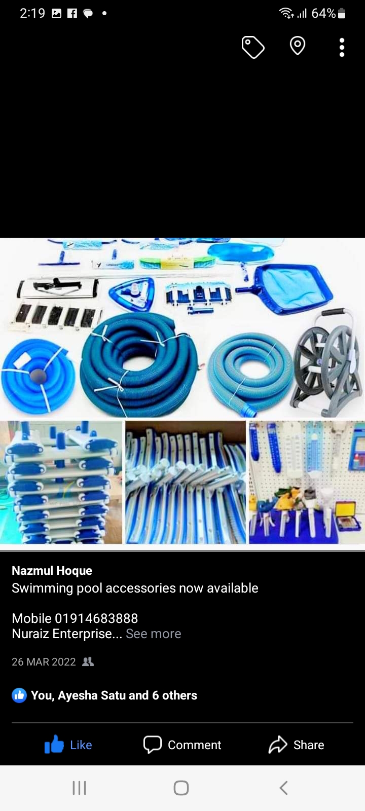 Swimming Pool Equipment