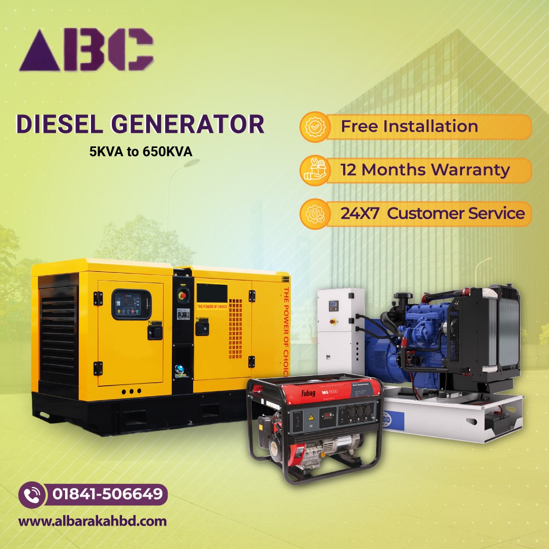 30 KVA Ricardo Foreign Canopy Diesel Generator