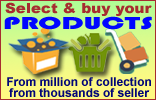 Select products from million of products from thousands of sellers